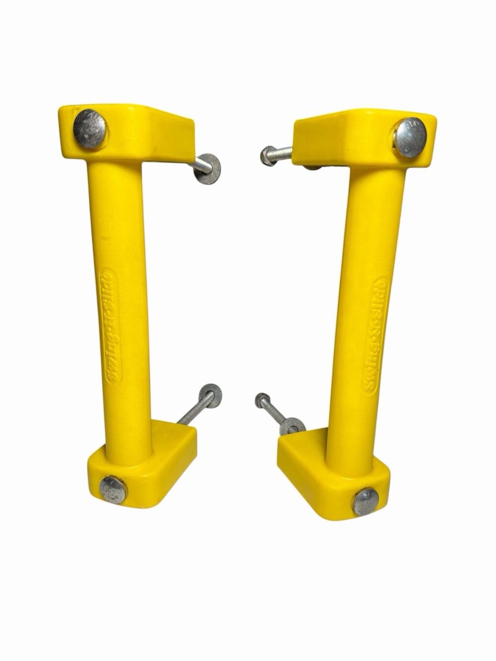 Swing-N-Slide Play Handles/Rails Yellow Polyethylene Hardware Playset Playground